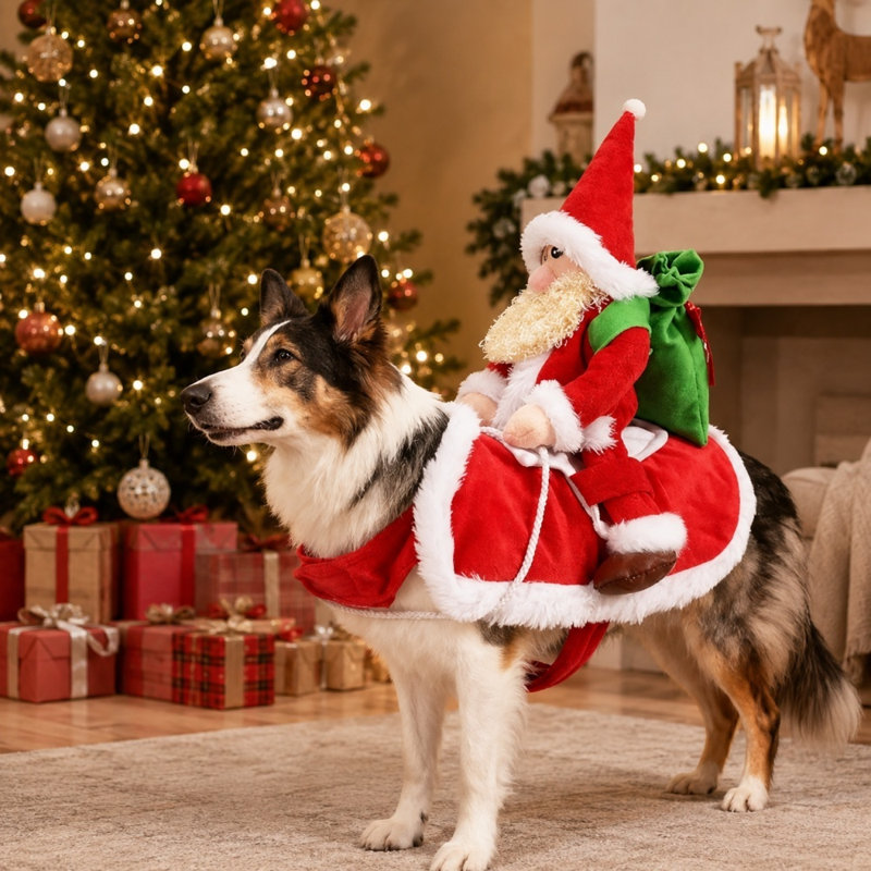 Déguisement de père Noël père Noël, Taille TG