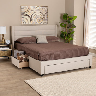Arusha Upholstered Storage Bed by Latitude Run