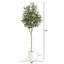 Yost 72'' Faux Olive Tree Tree in Ceramic Planter