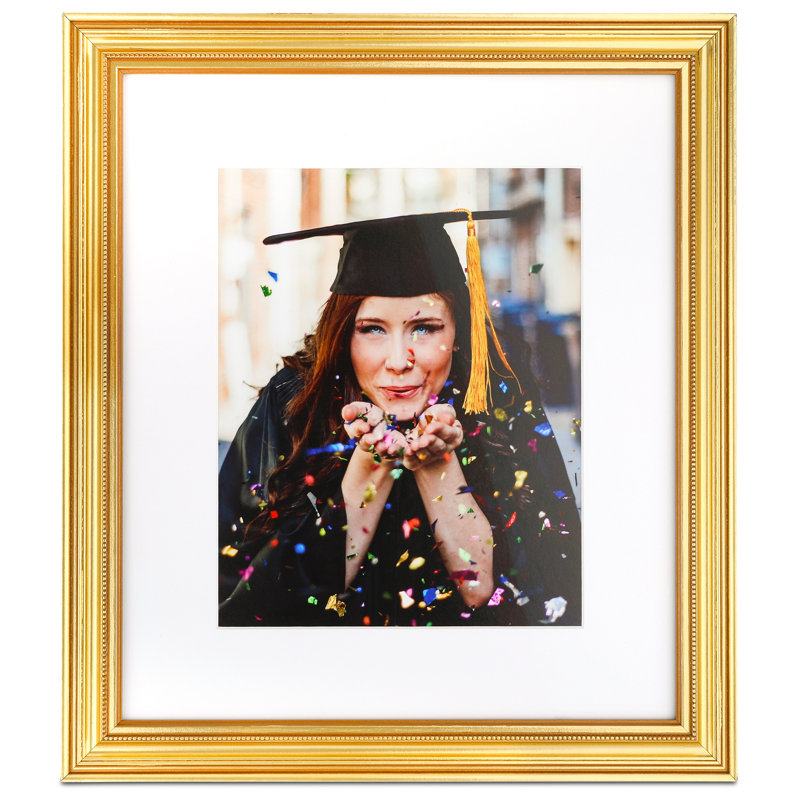 Godfrey Gold Wood Picture Frame, 18" x 24"