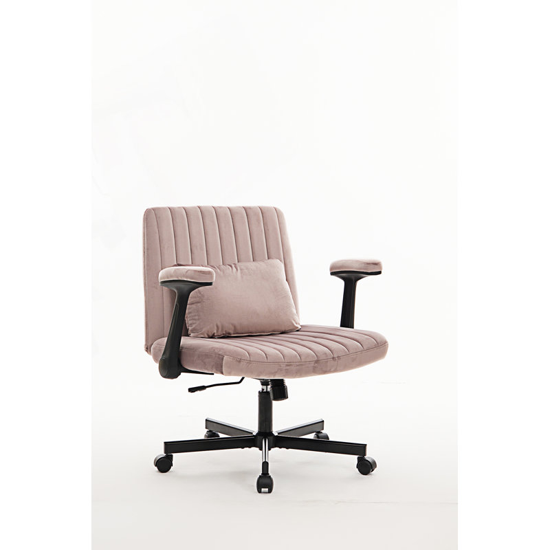 Chaise de bureau Criss Cross, Rose
