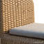 Chaise de patio en rotin