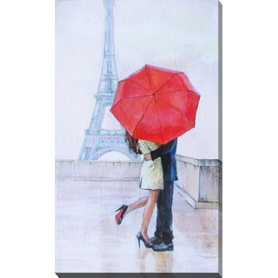 « paris amour », reproduction d’art sur toile tendue