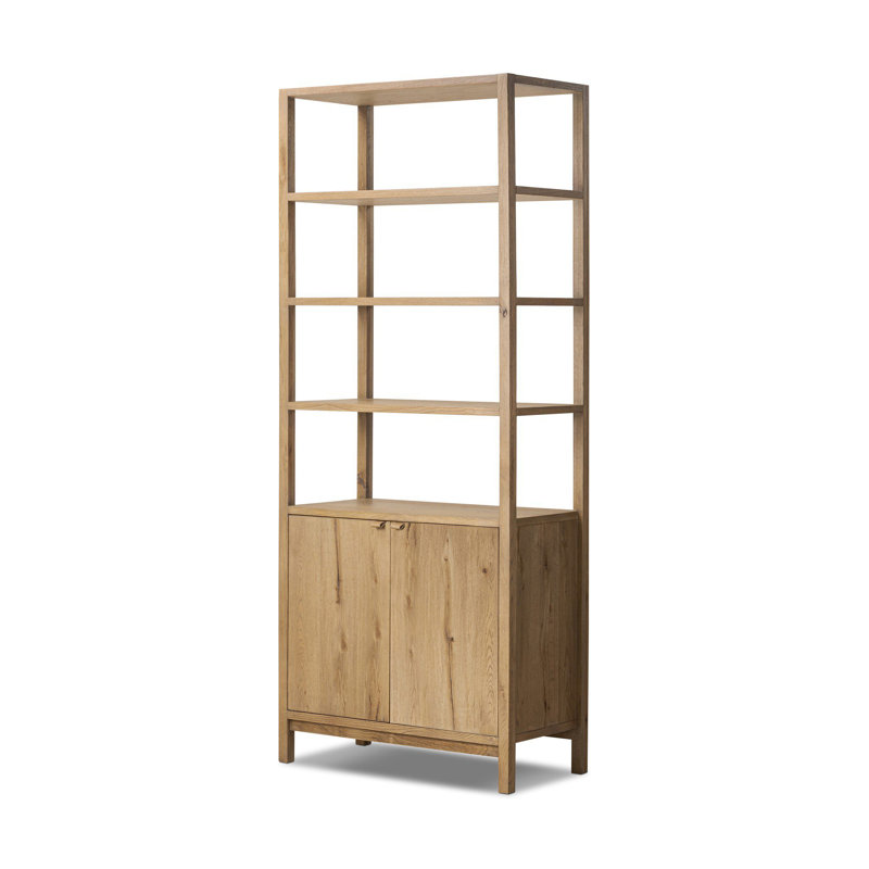 Tula Bookcase-Worn Oak