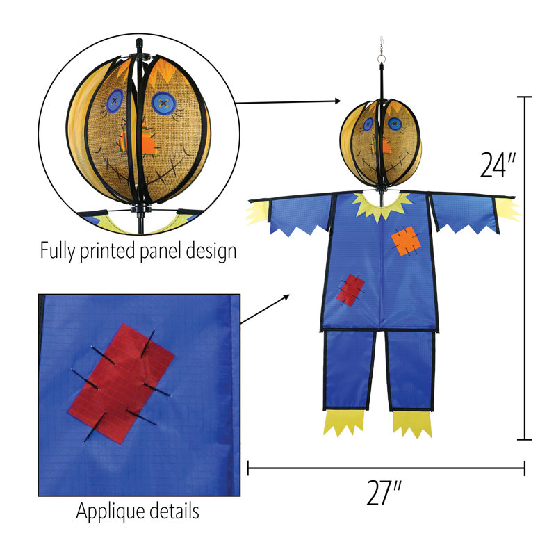 Scarecrow Hanging Ball Spinner