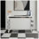 Miroir console rétro vintage en grain de bois magnifique et noble pour le vestibule, le canapé, le salon (à l'exception des tiroirs et des tablettes)