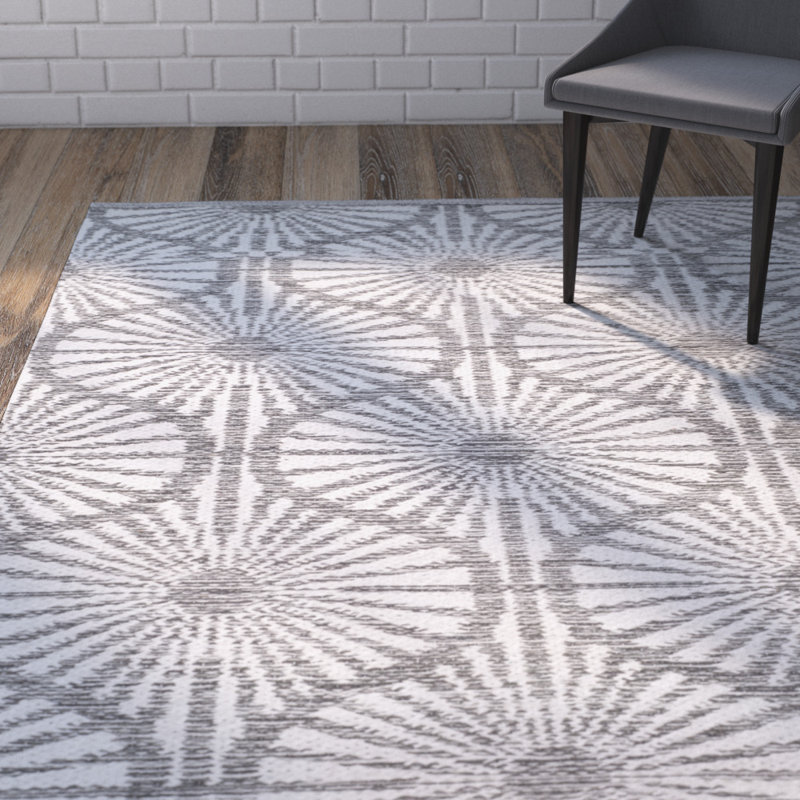 Oak Hill Hand Woven Performance Ikat Rug, Rectangle 5' x 8'