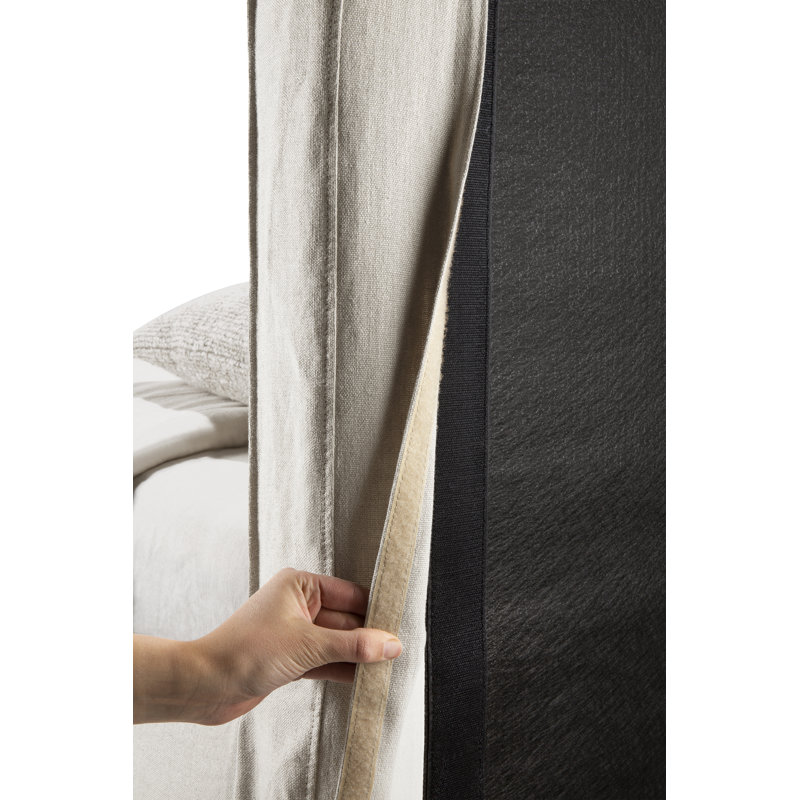 Revive Linen Bed, King, Beige