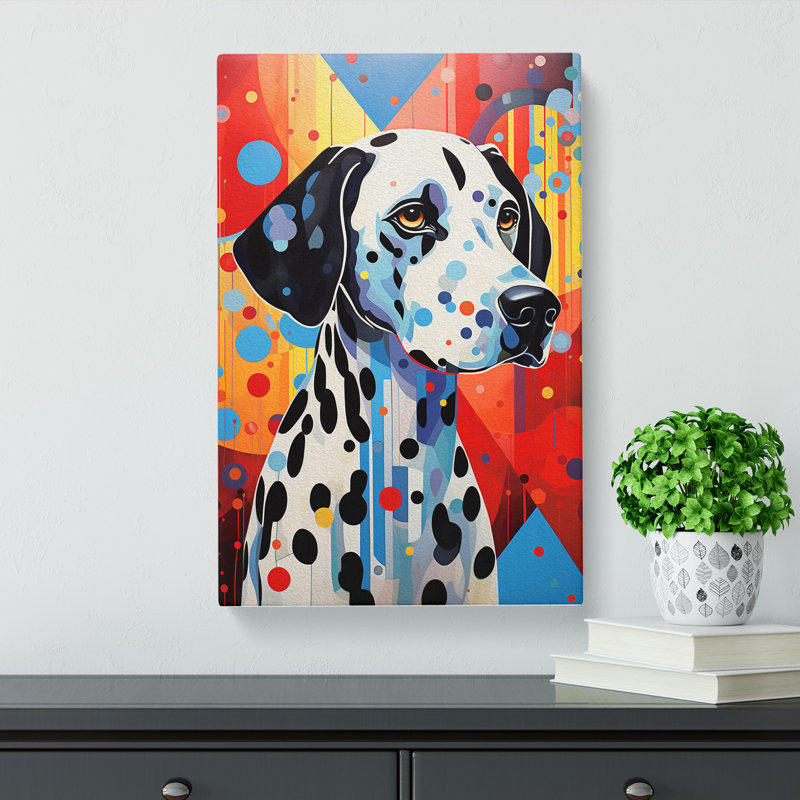 Dalmation Constructivism No.3 - No Frame Print