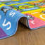 Tapis avec motif d'alphabet, des mois, jours et saisons pour l'apprentissage des enfants par le jeu pour la salle de classe ou la salle de jeux Weranna-22600029