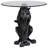 Black Jaguar Figurine End Table