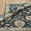 Amaris Charcoal Ivory Hand-Knotted Wool Area Rug-1246370264