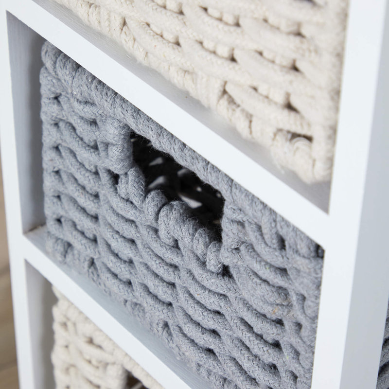 Chocheles Fully Assembled 4 Drawer Chest Storage Unit
