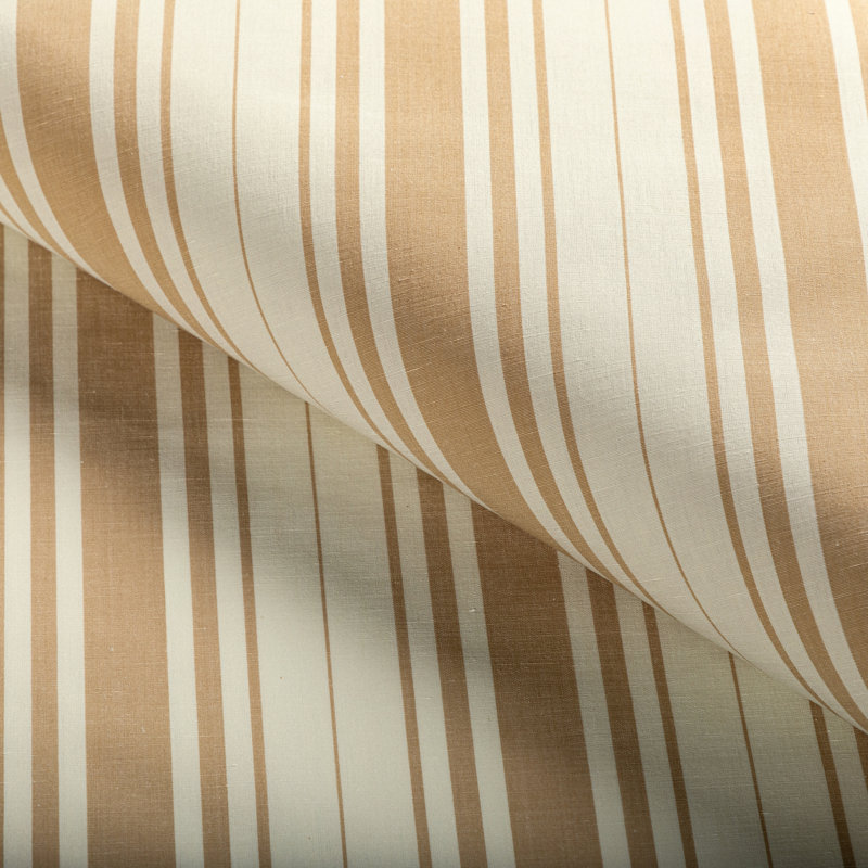 Baldwin Stripe Fabric, Wheat