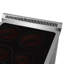 Loiano 24-inch Freestanding Electric Range Stainless Steel, 4 Elements 6,000W, 2.3 cu.ft. with Storage Drawer
