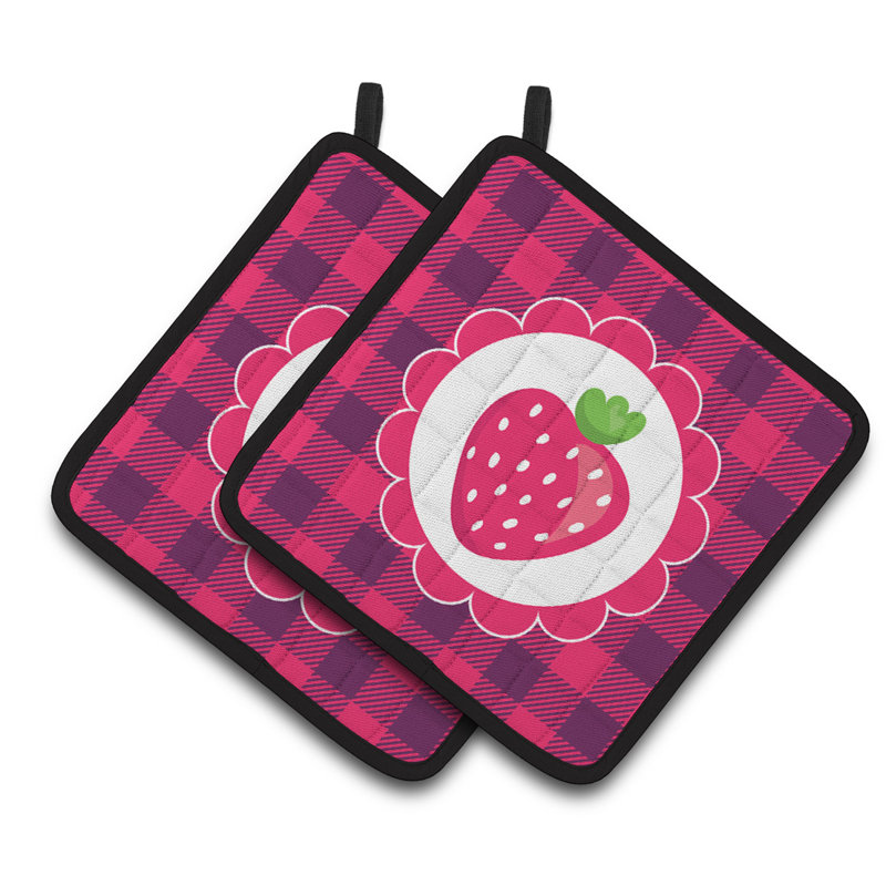 Cuisinier poignée stawberry caroline trésors