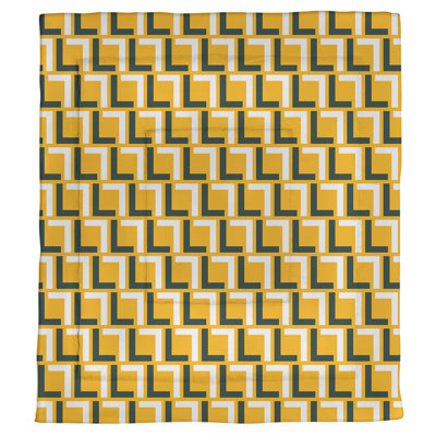 Green Bay Geometric Shapes Comforter