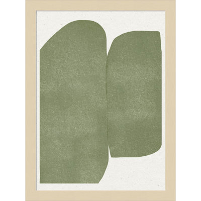 Rooney "Green Paper Cut Modern" Print