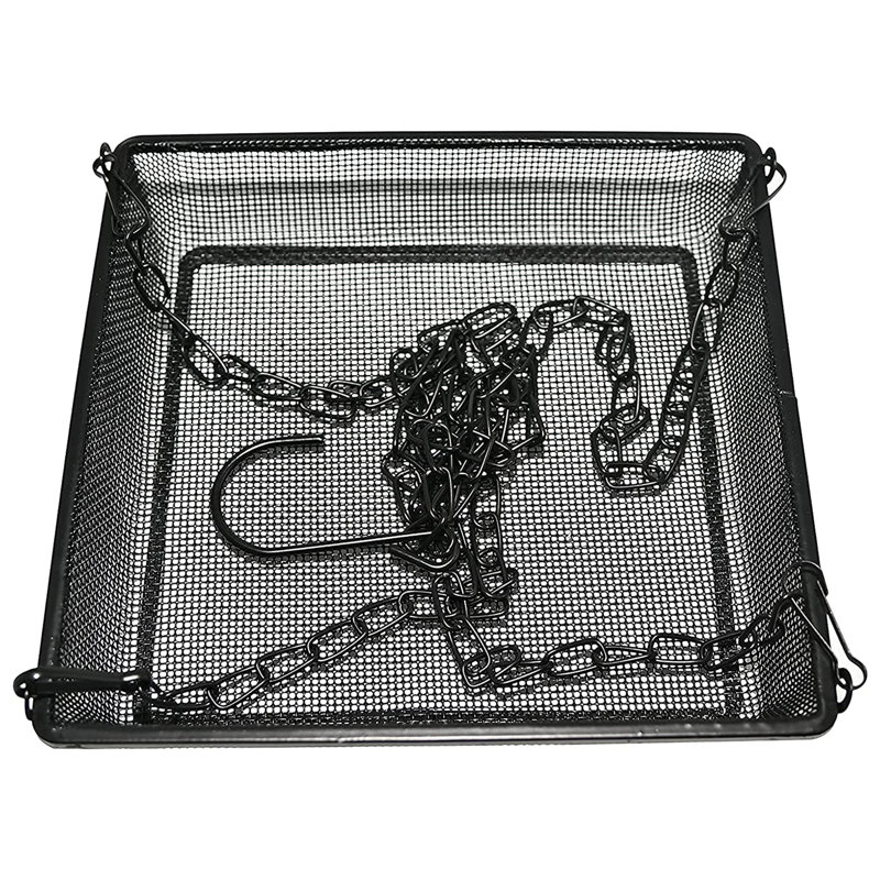 Anjonette Metal Hanging Tray Bird Feeder