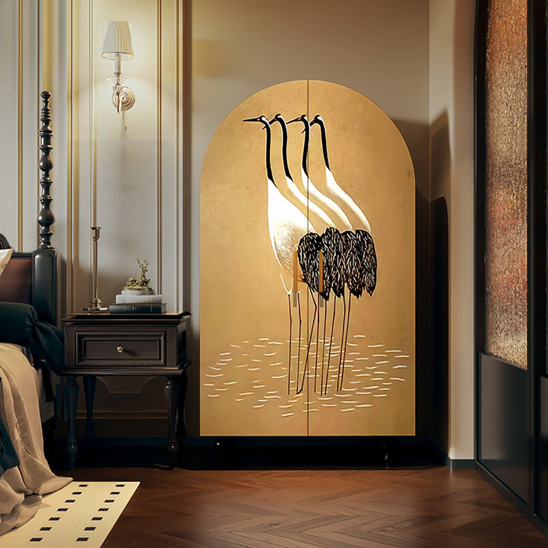 Armoire de chambre à coucher à double porte