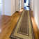 Easy Care Non-Slip Border Design Area Rug For Living Room, Hallway Rug