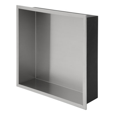12" X 12" Stainless Steel Shower Niche