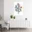 «Rustic Watercolor Florals Delicate Elegant Rustic Flower Nature», art mural-606446951