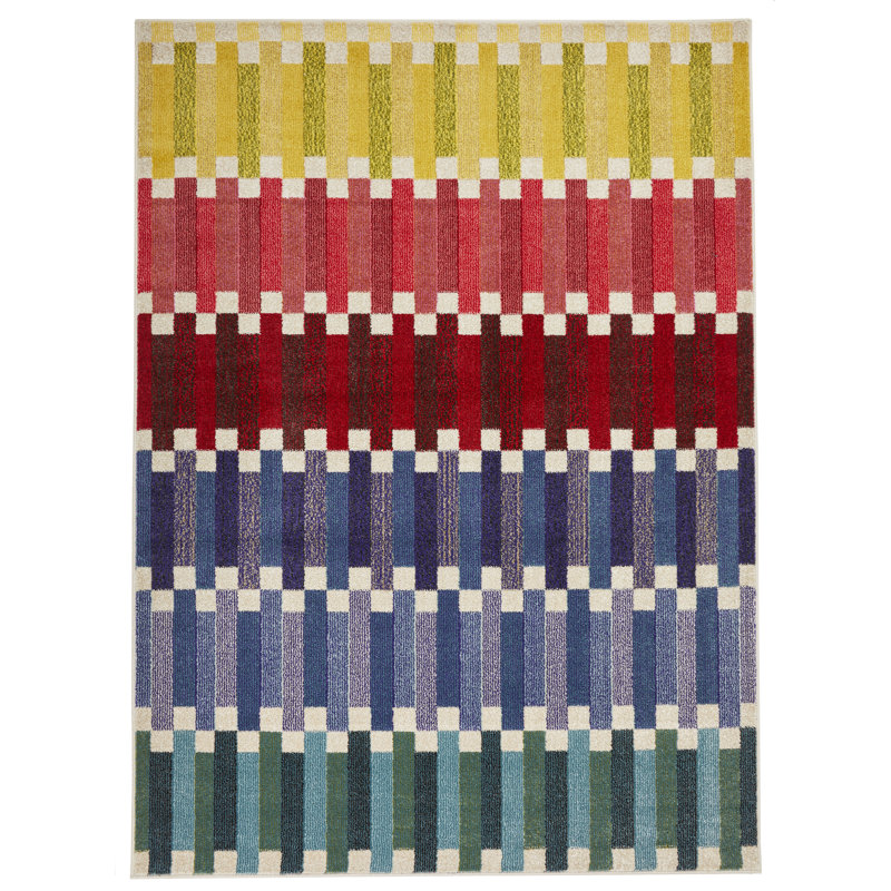 Geometric Area Rug, Rectangle 160 x 220cm