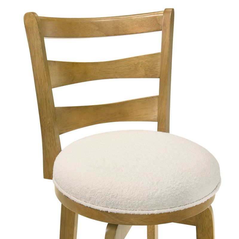 Tabouret de bar de cuisine Melindra, Éclat ambré, 1, Tabouret de comptoir (siège d'une hauteur de 26 p