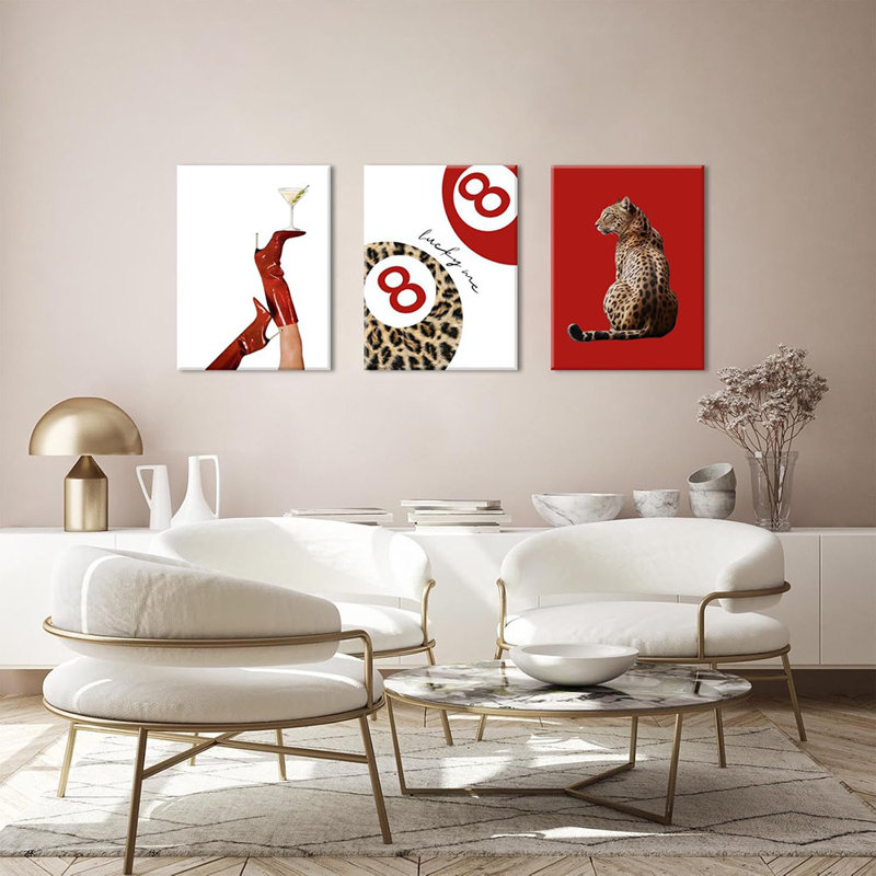 3 Piece Wrapped Canvas Print