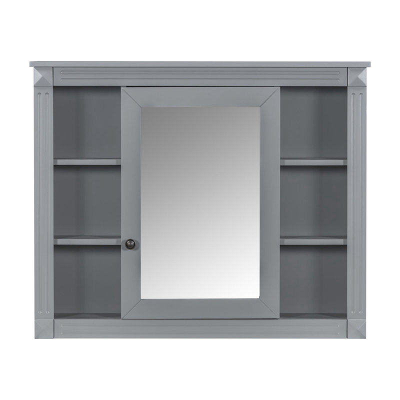 Armoire de salle de bain Tenara, Gris