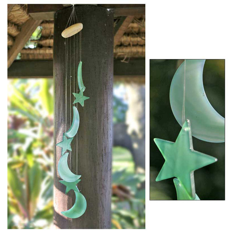 Carillon en agate artisanale Read Feng Shui