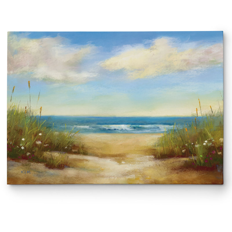 «Serenity I» par Karen Margulis, reproduction d'art sur toile tendue, H 24 po x l 32 po x P 1,5 po