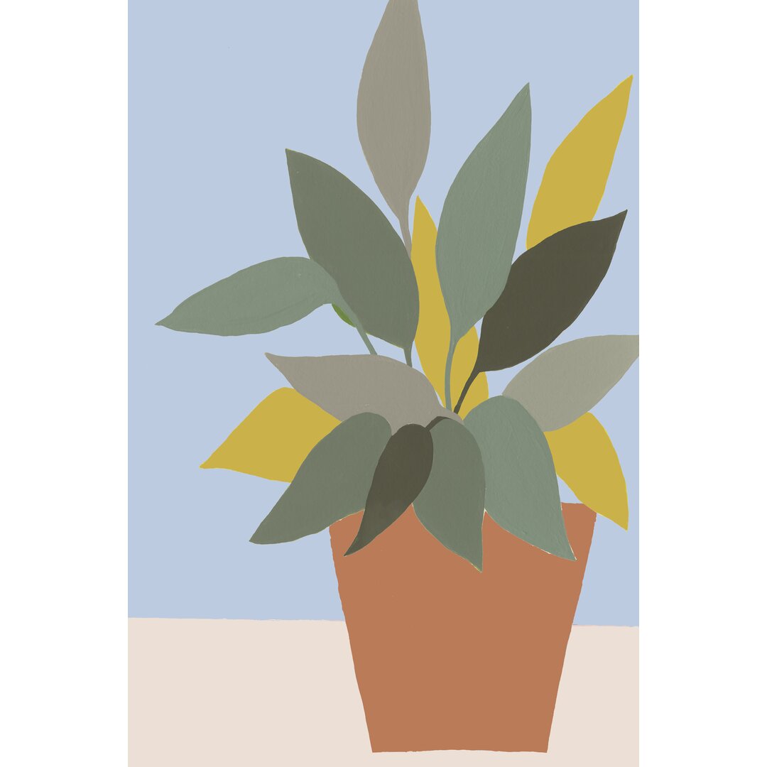 Leinwandbild Ordinary Houseplant IV von Regina Moore