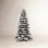 Slim Frosted Pre-Lit Spruce Christmas Tree