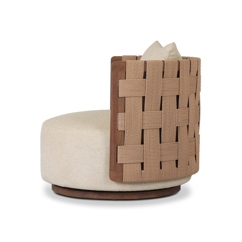 Burch Outdoor Teak Lounge Chair