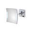 Quadrolo Flat Metal Lighted Wall Mirror