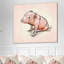 « sourire porc », impression-34272975-29491324