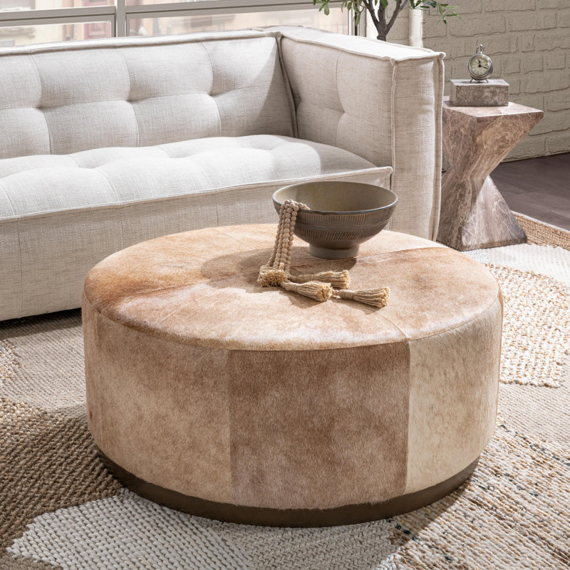 Andre Round Ottoman