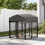 4 po x 4,25 po x 4,5 po avec housse imperméable avec protection UV, chenil en métal pour 8 panneaux