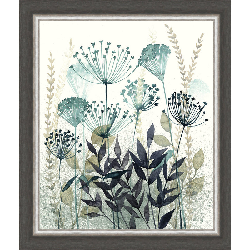 « alévaséed floral ii », reproduction d’art encadrée