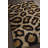 Baumgarten Authentic Hand-Woven Black & Tan Animal Print Wool Area Rug-24324083