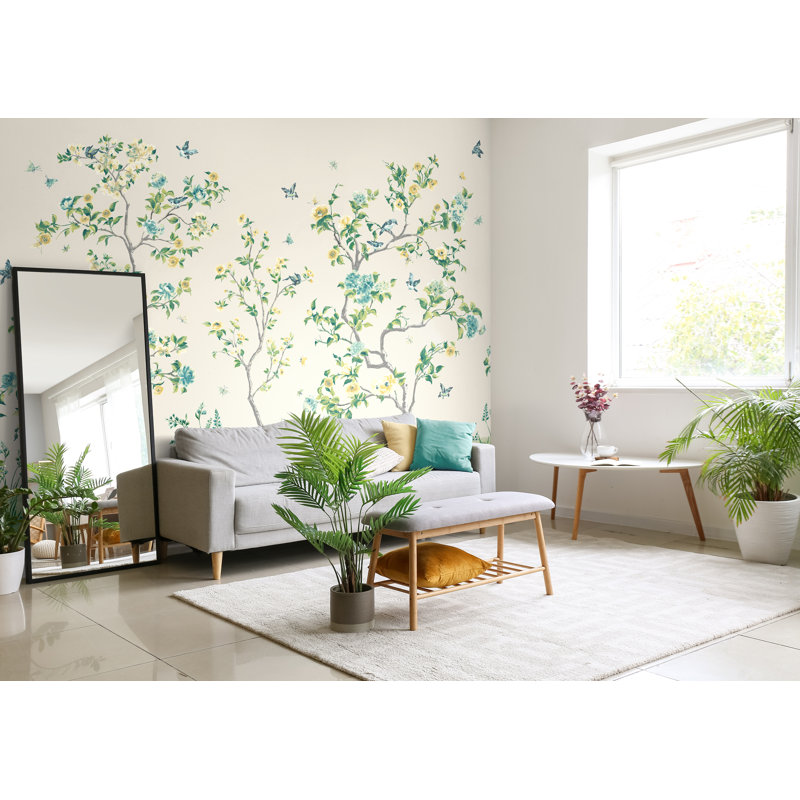 Wolfe Mural,  280cm L x 350cm W , Brown