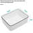 16X12 Inch White Ceramic Rectangular Vessel Sink - Stylish And Practical For Bathrooms In Stain- Hygienic-590782636