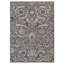 Tapis oriental rond en forme de feuille de faucille noué à la main 9 pi 11 po x 13 pi 10 po