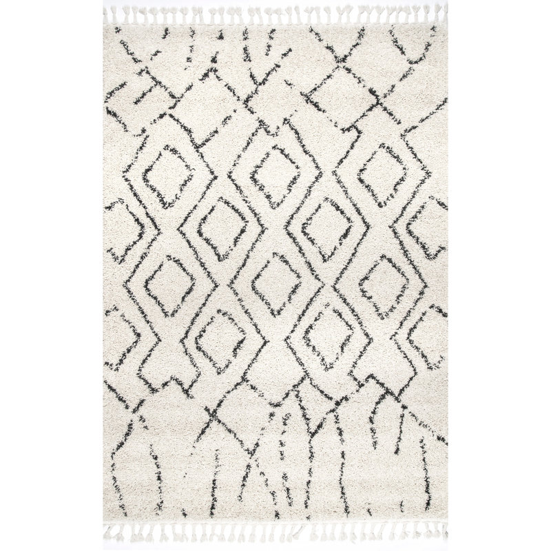 Tapis blanc cassé Parkhur, Rectangle 4 pi x 6 pi