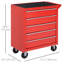 Commode escamotable à 5 tiroirs 27,17 po Dounton Mobile-706709936