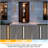 23'' H Dimmable LED Black Aluminum 3CCT(3000K/4000K/5000K) Adjustable Oudoor Wall Light-774641269