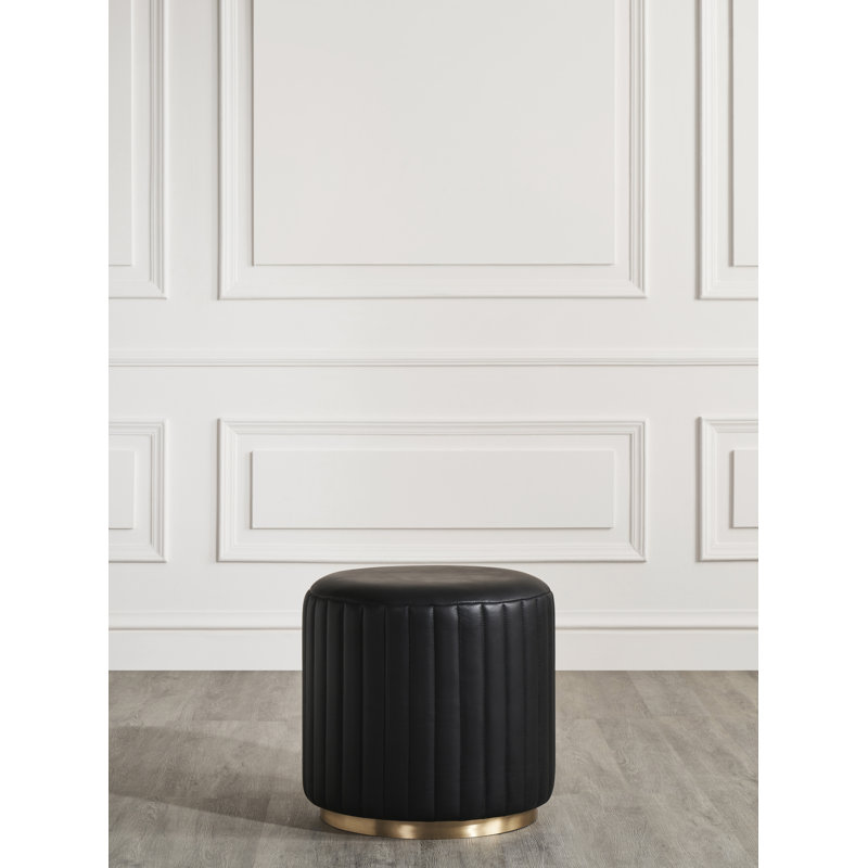 Stanford Ottoman, Black