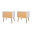 Ensemble de 2 tables de chevet 19,76 po Justus
